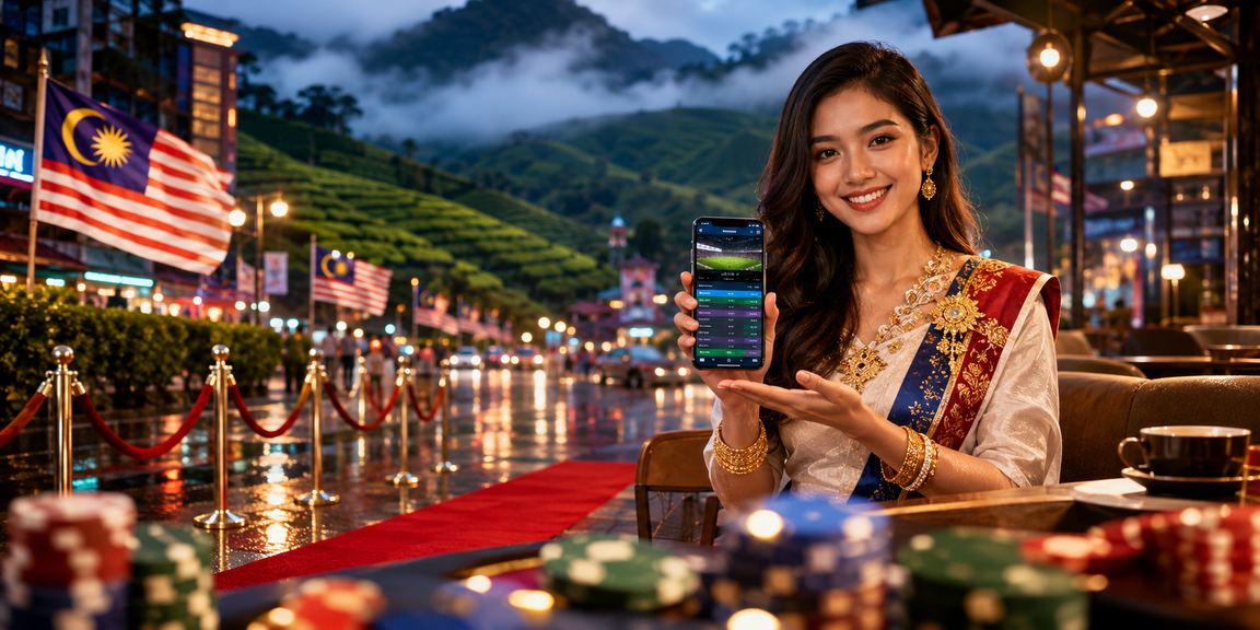 Pengguna Malaysia bermain kasino mudah alih 860 menggunakan aplikasi Android yang telah dimuat turun