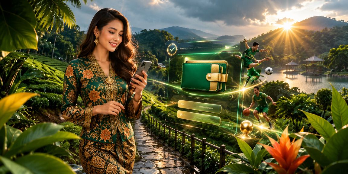 Bonus VIP loteri dalam talian gaya batik Malaysia melalui platform 860