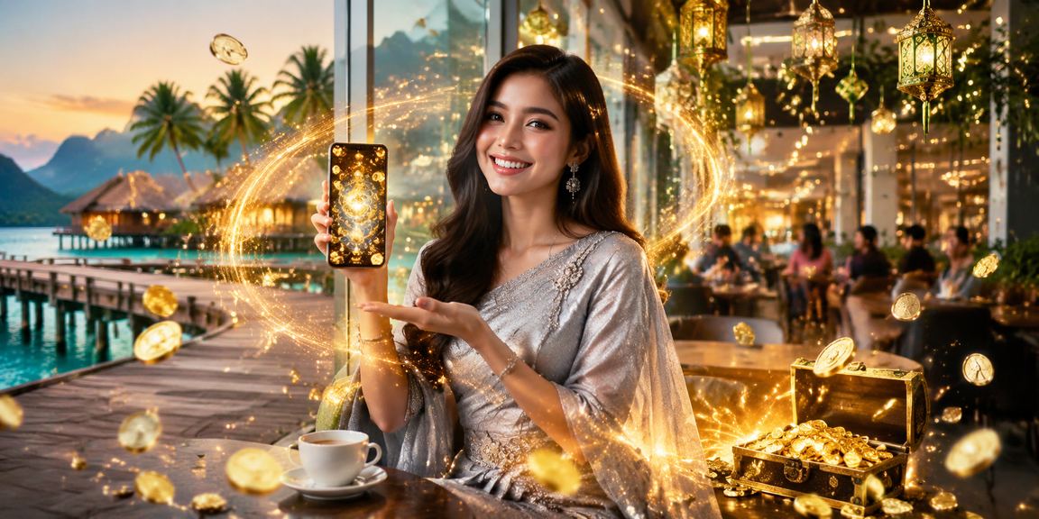 Pemain dari Sabah bermain kasino meja dalam talian sempena Hari Raya melalui 860